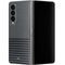 Black and Grey Stripes Galaxy Z Fold4 5G Skin